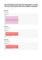 Ekg Interpretation Practice Frequently Tested&NewLine;Actual Exam Questions With Correct Answers&NewLine;