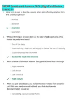 NREMT Questions and Answers 2026 &vert; EMT Exam Prep Study Guide