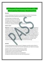 N173 Pediatric Musculoskeletal Disorders &vert; Q&A With Explained Rationales &vert; Brandnew&excl;&excl;&excl;&excl;&excl;&excl;&excl;&excl;&excl;