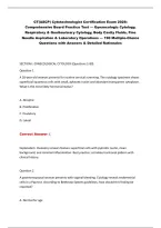 CT&lpar;ASCP&rpar; Cytotechnologist Certification Exam 2026&colon;&NewLine;Comprehensive Board Practice Test &mdash; Gynaecologic Cytology&comma;&NewLine;Respiratory & Genitourinary Cytology&comma; Body Cavity Fluids&comma; Fine&NewLine;Needle Aspiration & Laboratory Operations &mdash; 190 Multiple-Choice&NewLine;Questions with