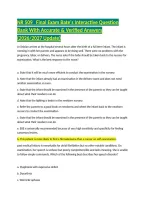 NR 509   Final Exam Bate's Interactive Question Bank With Accurate & Verified Answers &lpar;2026&sol;2027 Update&rpar;