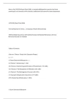 Here is the CMY3704 Exam Pack 2026&comma; a complete 600question practice test bank&NewLine;covering all core domains of the module&comma; verified and structured for exam preparation&period;&NewLine;CMY3704 Exam Pack 2026&NewLine;Formal Reaction to Crime &mdash; University of South Africa &lpar;Unisa&rpar;&NewLine;6