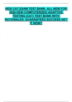 Hesi Cat Exam Test Bank&period; All New For 2026 Hesi Computerized Adaptive Testing &lpar;Cat&rpar; Test Bank With Rationales&period; Guaranteed Success Get It Now&excl;&excl;&NewLine;&NewLine;