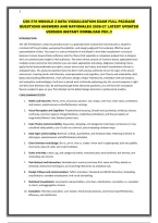 Cse 578 Module 2 Data Visualization Exam Full Package Questions Answers 