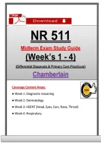 NR 511 Midterm Study Guide &lpar;PDF&rpar; &vert; &lpar;2026&rpar; Exam Review &vert; Primary Care