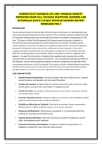 Connecticut Variable Life And Variable Annuity Producer Exam 