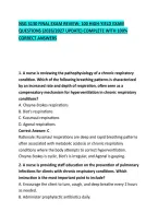 Nsg 3130 Final Exam Review&colon; 100 High-Yield Exam Questions &lpar;2026&sol;2027 Update&rpar; Complete With 100&percnt; Correct Answers