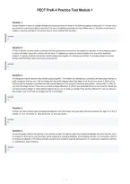 Pect Prek-4 Certification Exam Questions And Solutions