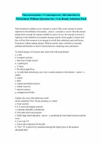 for Macroeconomics A Contemporary Introduction by McEachern William Verified Questions with 100 Correct Answers Graded A