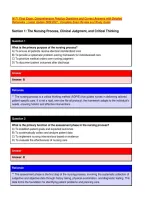N171 Final Exam 2026&sol;2027 &vert; Comprehensive Practice Questions & Correct Answers with Detailed Rationales &vert; Complete Exam Review & Study Guide