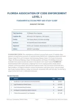 Florida Code Enforcement Level 1 Exam 2026&sol;2027 &vert; Verified Q&A Study Guide &vert; Pass Guaranteed - A&plus; Graded&NewLine;&NewLine;