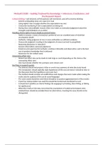 SSR Summary for All Interim Exam 2 Material - Articles and Discovering Statistics Using JASP - UvA Psychology BSc Yr 2&comma; 26-27