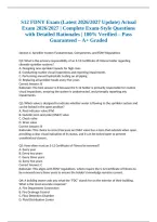 S12 FDNY Exam &lpar;Latest 2026&sol;2027 Update&rpar; Actual Exam 2026&sol;2027 &vert; Complete Exam-Style Questions with Detailed Rationales &vert; 100&percnt; Verified &ndash; Pass Guaranteed &ndash; A&plus; Graded