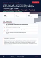 NR 565 Advanced Pharmacology Midterm Weeks 1&ndash;4 Study Guide 2026&sol;2027 &ndash; Questions and Answers &vert; 100&percnt; Verified &vert; Detailed Rationales &ndash; Pass Guaranteed &ndash; A&plus; Graded
