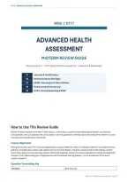 WGU D117 Advanced Health Assessment Complete 5-in-1 Master Bundle &vert; 530 Practice Questions&comma; Answers&comma; Rationales&comma; SOAP Notes & Documentation Forms