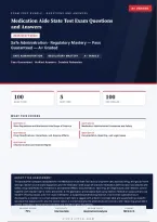 Medication Aide State Test Exam Safe Administration 2026&sol;2027 &ndash; Questions and Answers &vert; Complete Verified Answers &vert; Detailed Rationales &ndash; Pass Guaranteed &ndash; A&plus; Graded