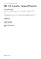 WGU D196 Accounting Revision Guide 2026 &vert; 140 Practice Questions&comma; Answers & Rationales
