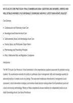Nr 574 Acute Core Practicum 1 Final Chamberlain Exam&ndash; Questions And Answers &vert; Verified And&NewLine;Well Detailed Answers &vert; Plus Rationales &vert; Download And Pass &vert; Latest Exam Update 2026&sol;2027
