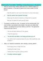 CNA Practice Test 2026&sol;2027 &vert; 160 Most-Tested Practice Questions & Answers with Rationales &vert; Certified Nursing Assistant Exam Prep