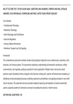 Bio 277 Lecture Test 3 Study Guide Exam&ndash; Questions And Answers &vert; Verified And Well Detailed&NewLine;Answers &vert; Plus Rationales &vert; Download And Pass &vert; Latest Exam Update 2026&sol;2027
