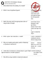 UNE PHYS 1010 Midterm Review Question and answers 100&percnt; correct 2026&sol;2027