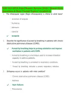 NUR 504 APEA Final Master Review 2026&sol;2027 &vert; 150&plus; Board-Style Practice Questions & Answers with Rationales &vert; High-Yield Nursing Exam Prep
