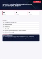 Nr 566 Advanced Pharmacology For Care Of The Family Final Exam Questions And Correct Answers With Rationales 2026 Chamberlain University Fnp Prep&vert; Instant Download