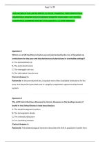 Healthcare In The United States&colon; Clinical&comma; Financial&comma; And Operational &NewLine;Dimensions&comma; Second Edition Newest Updated Exam 2026 &ndash; 2027 Solved &NewLine;Questions & Answers Verified 100&percnt; Graded A&plus; &lpar;Latest Version&rpar;