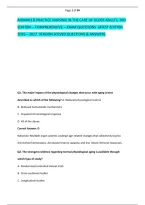 Advanced Practice Nursing In The Care Of Older Adults&comma; 3Rd &NewLine;Edition -- Comprehensive &mdash;Exam Questions  Latest Edition &NewLine;2026 &ndash; 2027  Version Solved Questions & Answers 