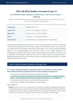 BSN 246 HESI Health Assessment Exam V2 2026&sol;2027 &vert; Verified Q&A &vert; 100&percnt; Correct &vert; Grade A &vert; Pass Guaranteed - A&plus; Graded&NewLine;&NewLine;
