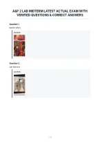 A&P 2 Lab Midterm Latest Actual Exam With&NewLine;Verified Questions & Correct Answers