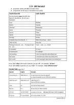 Class notes Spanish 