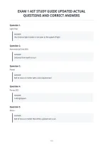 Exam 1 Ast Study Guide Updated Actual&NewLine;Questions And Correct Answers