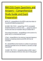 NM ES3J Exam Questions and Answers &ndash; Comprehensive Study Guide and Exam Preparation