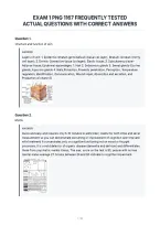Exam 1 Png 1167 Frequently Tested&NewLine;Actual Questions With Correct Answers&NewLine;