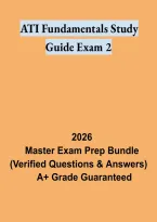 ATI Fundamentals Study Guide &ndash; Exam 2 Nursing Review and Practice Preparation