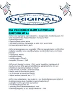 Nsg 4100 Correct Exams Answers And Questions Set A&period;pdf