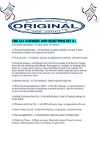 Cme 542 Answers And Questions Set A&period;pdf