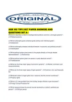 Agb 302 Tips 2027 Paper Answers And Questions Set A