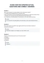 Exam 4 Nur 504 Updated Actual&NewLine;Questions And Correct Answers