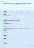 Fedvte Cisco Ccna Security Final Paper Exam Questions Accurate Answers Full