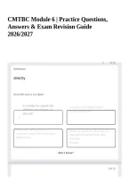 CMTBC Module 6 &vert; Practice Questions&comma; Answers & Exam Revision Guide 2026&sol;2027