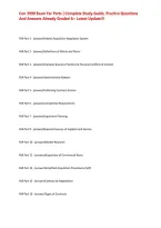 Con 3990 Exam Far Parts &vert; Complete Study Guide&comma; Practice Questions And Answers Already Graded A&plus; Latest Update&excl;&excl;&excl;
