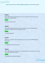 Fema Ics Exam 3 Final Paper Verified Questions Accurate Solutions&period;pdf