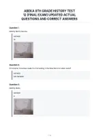 Abeka 8Th Grade History Test&NewLine;12 &lpar;Final Exam&rpar; Updated Actual&NewLine;Questions And Correct Answers