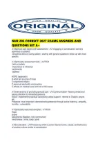 Nur 205 Correct 2027 Exams Answers And Questions Set A&period;pdf