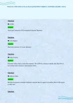 Fema Is 1 Updated Actual Exam Questions Correct Answers Graded A Plus&period;pdf