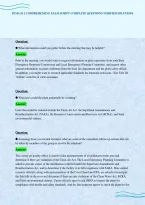 Fema Is 2 Comprehensive Exam Script Complete Questions Verified Solutions&period;pdf
