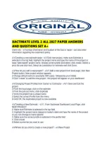 Xactimate Level 2 All 2027 Paper Answers And Questions Set A&period;pdf