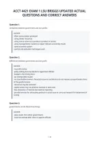 Acct 4421 Exam 1 Lsu Briggs Updated Actual&NewLine;Questions And Correct Answers